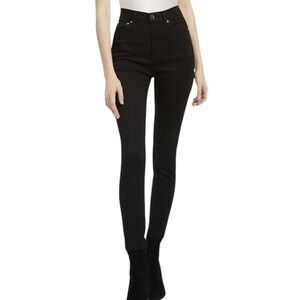 Alice + Olivia AO.LA Good High Rise Skinny Jean in Night Fever